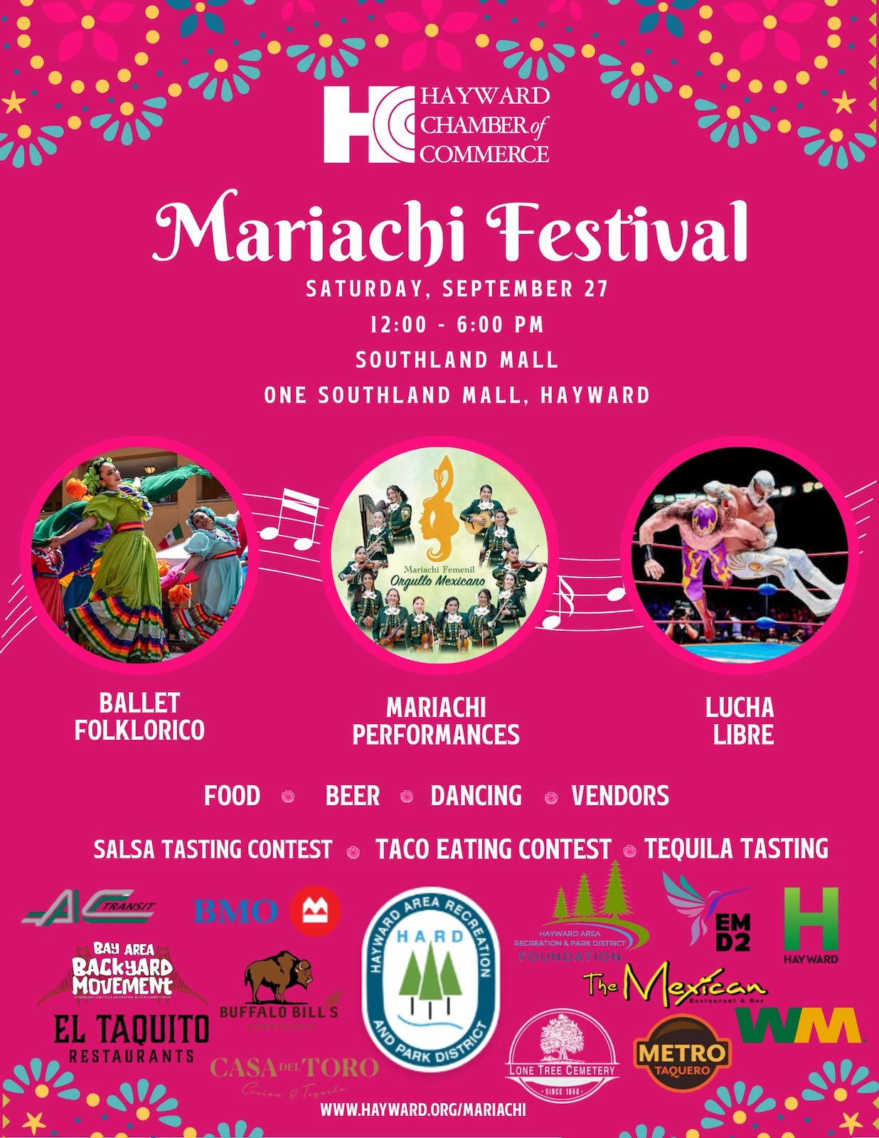 Mariachi Festival presented by the Hayward Chamber of Commerce