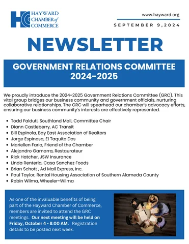 September 9, 2024 Newsletter