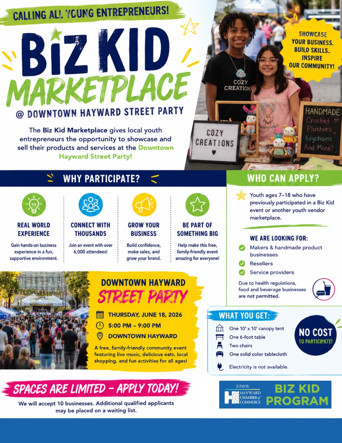 Biz Kid Market & Workshops